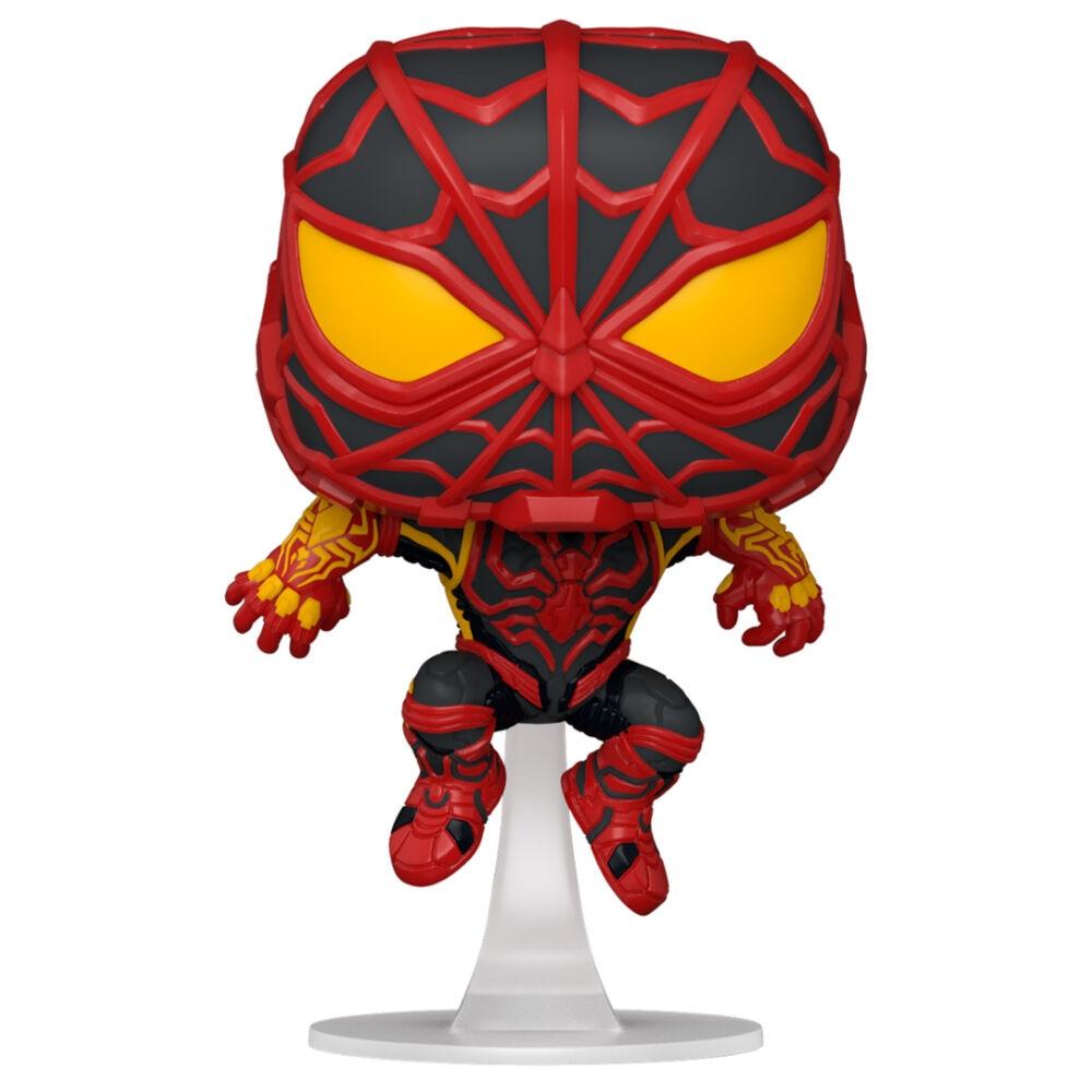 POP-figur Marvel Spider-Man Miles Morales STRIKE-kostume