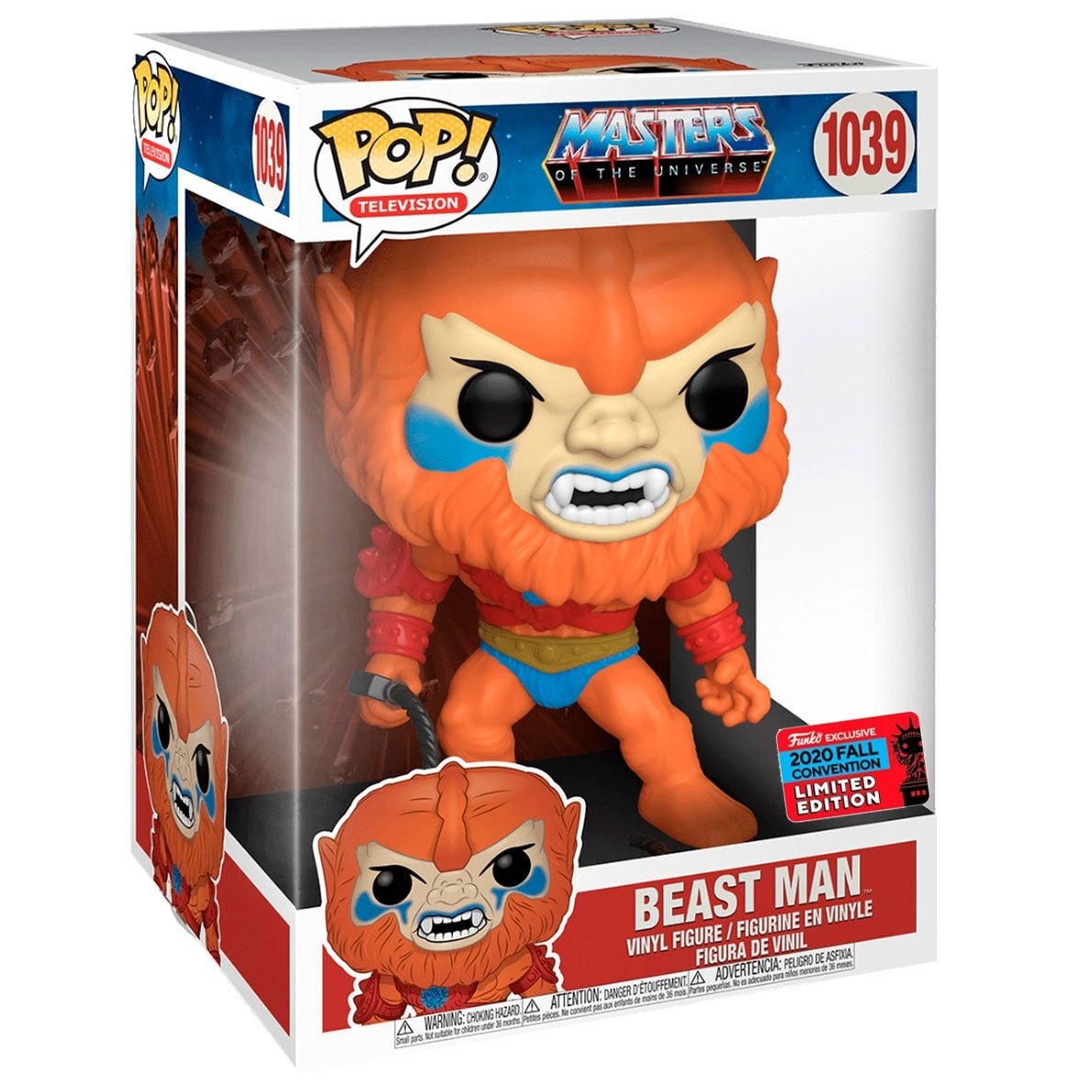 POP figur Masters of the Universe Beast Man Eksklusiv 25 cm