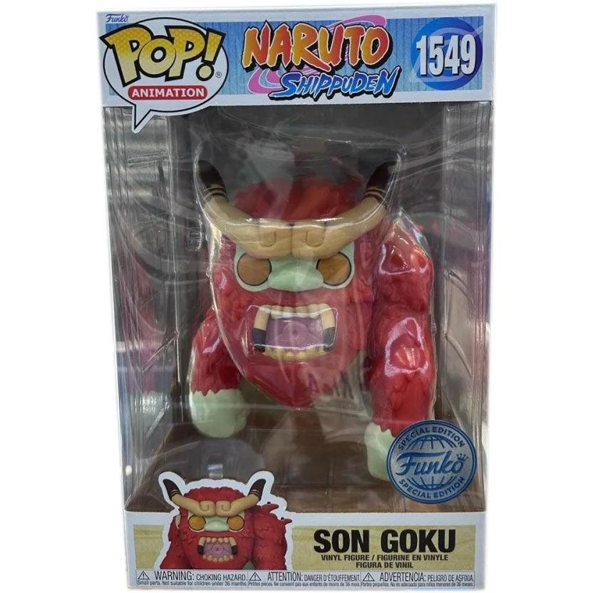 POP-figur Naruto Shippuden Son Goku Exklusiv 25cm