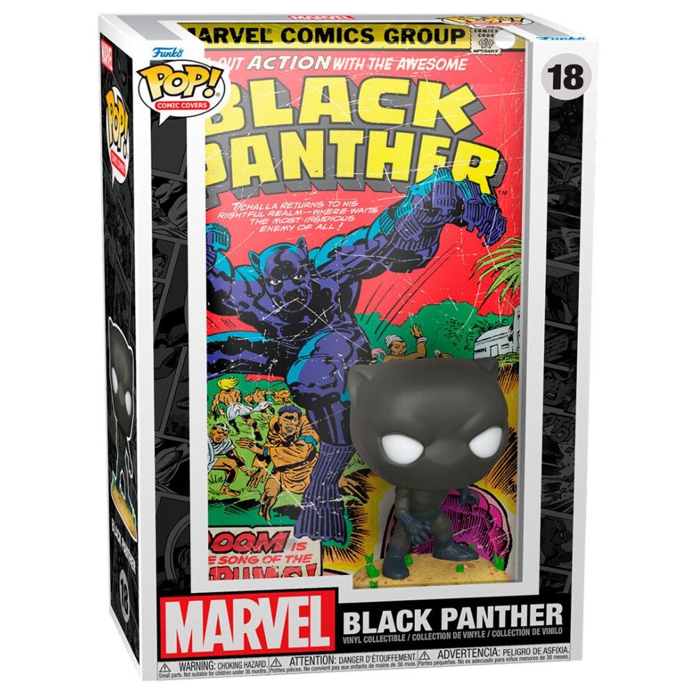 POP figur Tegneserieomslag Marvel Black Panther