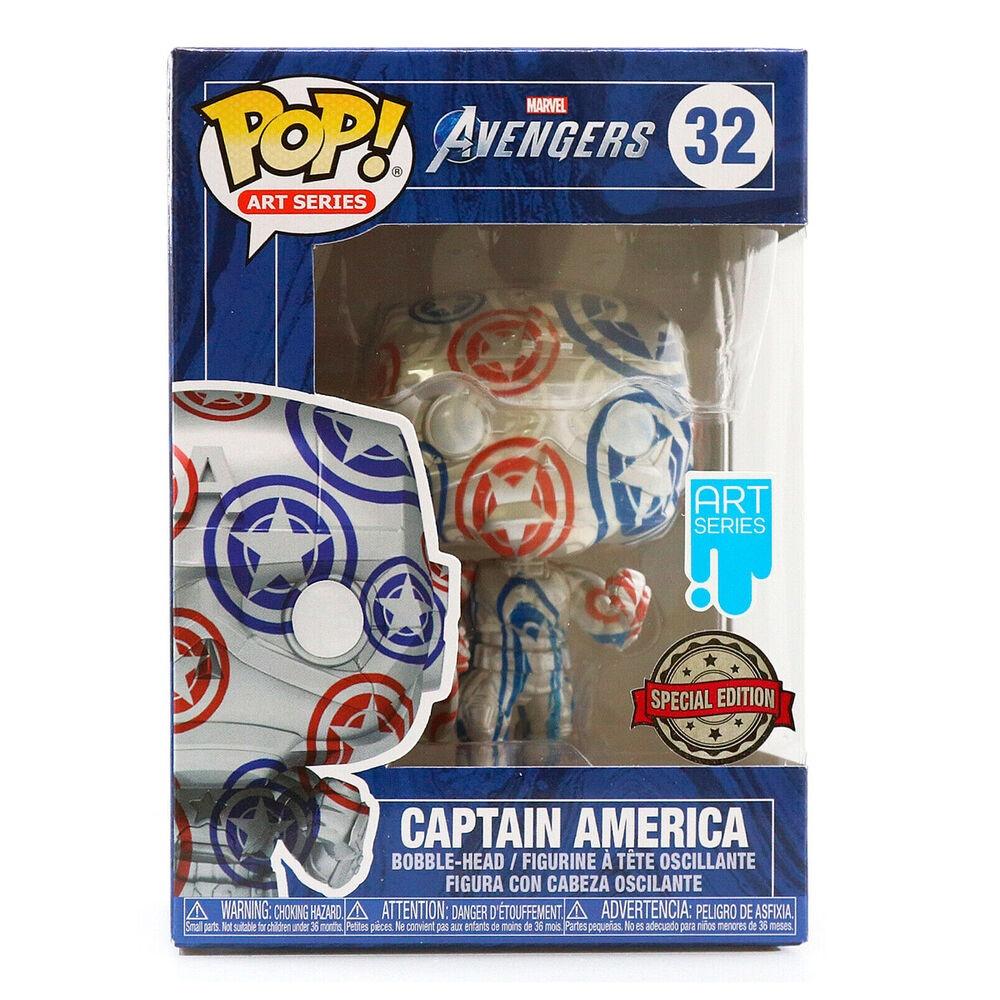 POP-figur Patriotic Age Captain America Eksklusiv