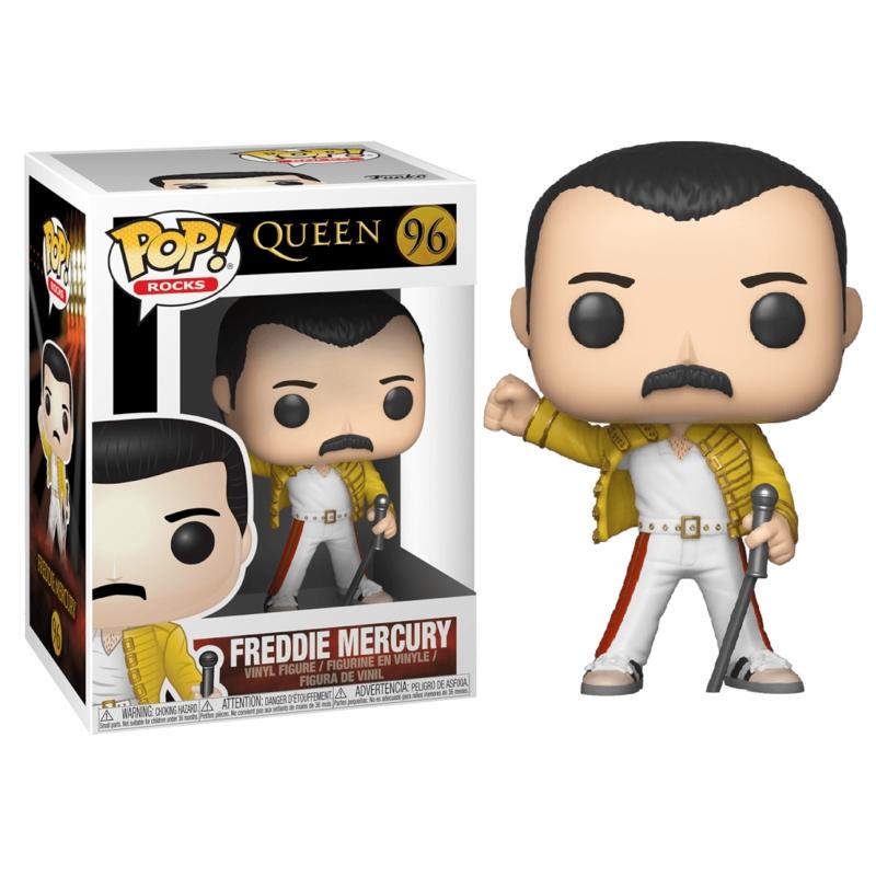 POP-figur Dronning Freddie Mercury Wembley 1986