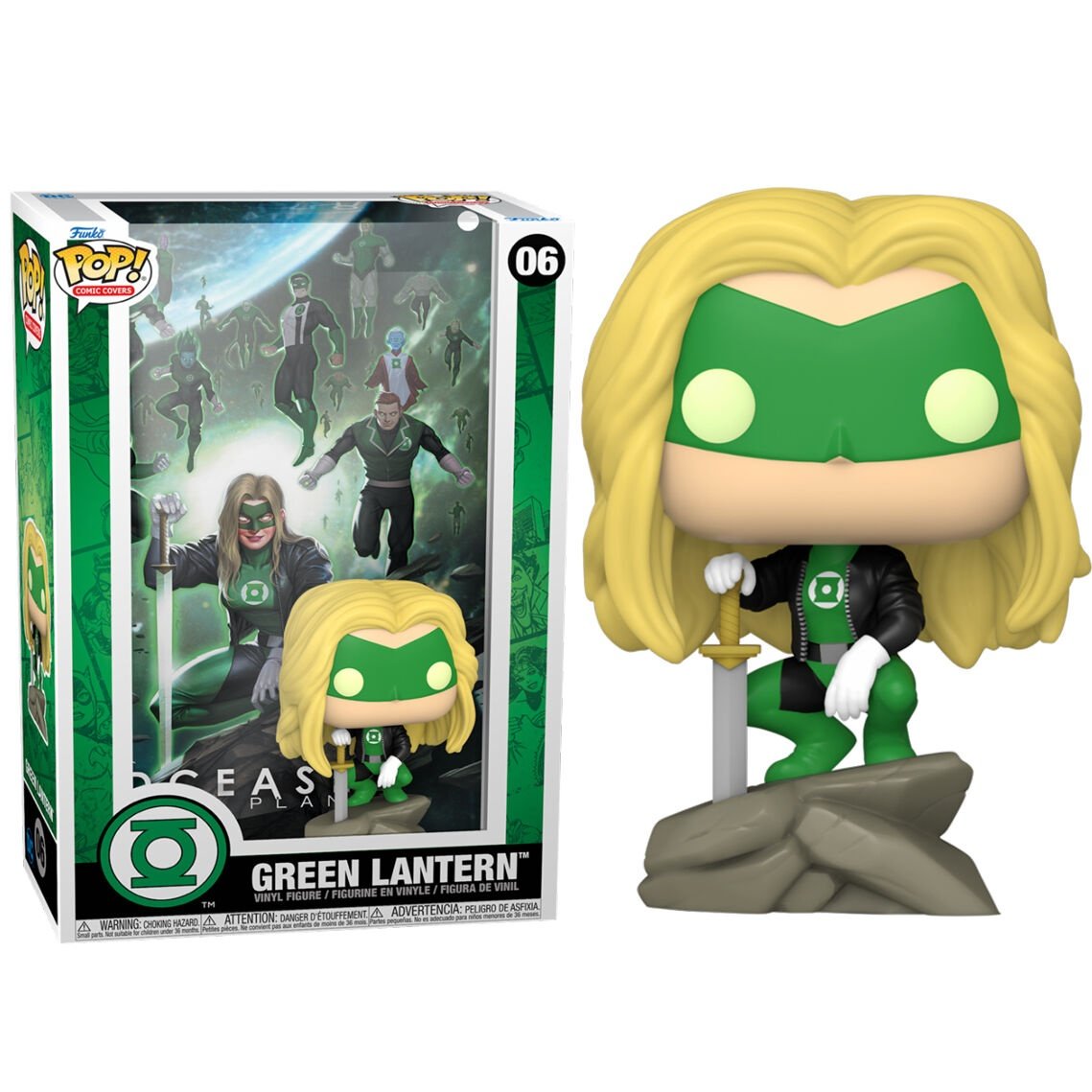 POP-figur Serietidningar Omslag DCased Green Lantern