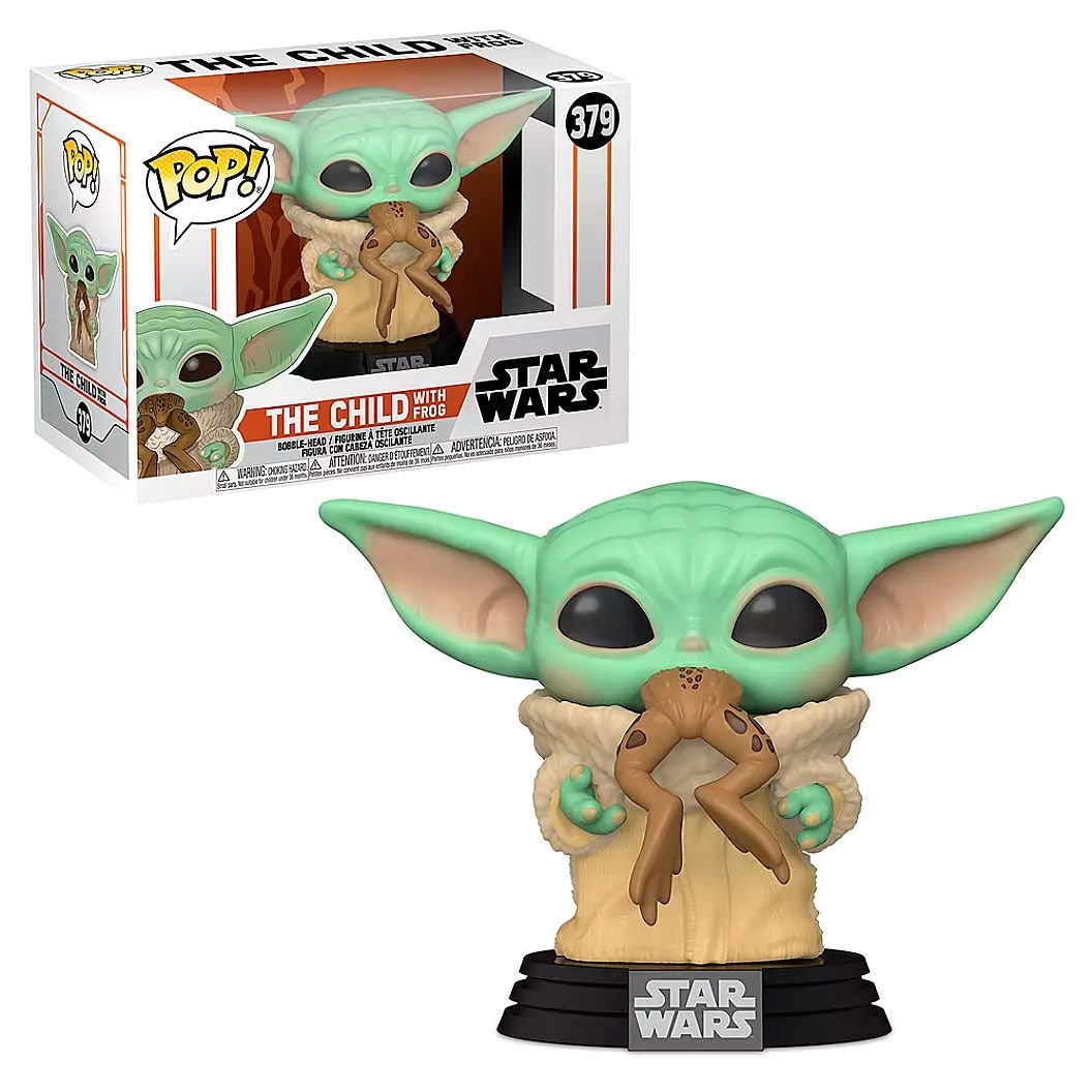 POP-figur Star Wars Mandalorian The Child with Frog