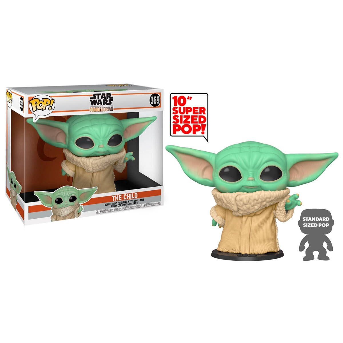 POP figur Star Wars Mandalorian Yoda The Child 25 cm