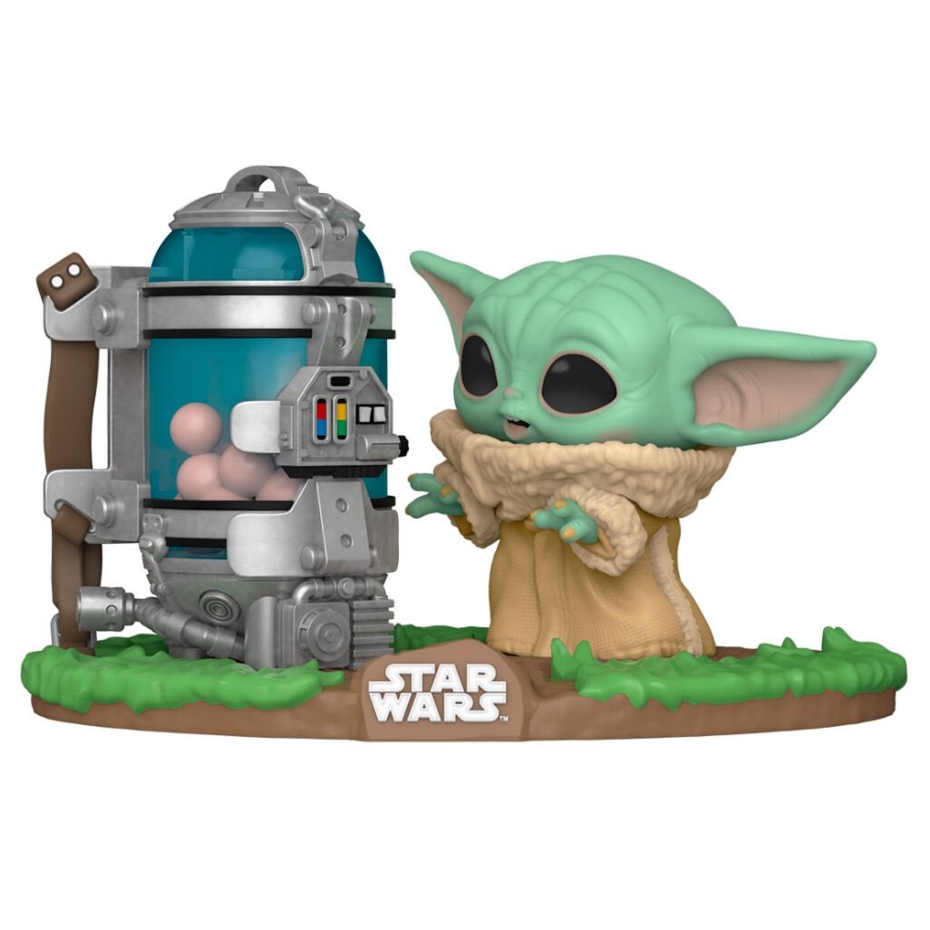 POP-figur Star Wars The Mandalorian Barn med kapsel