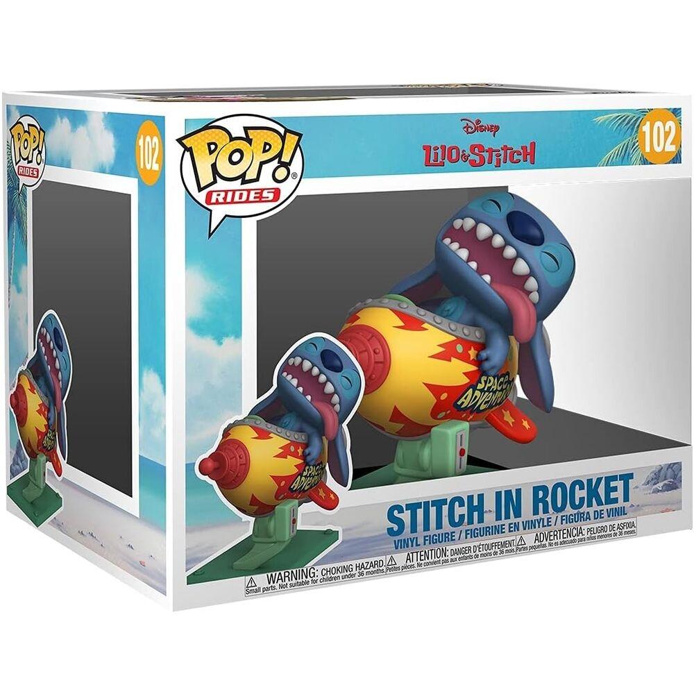 POP-figur Åkattraktioner Super Deluxe Disney Lilo och Stitch - Stitch i raketen