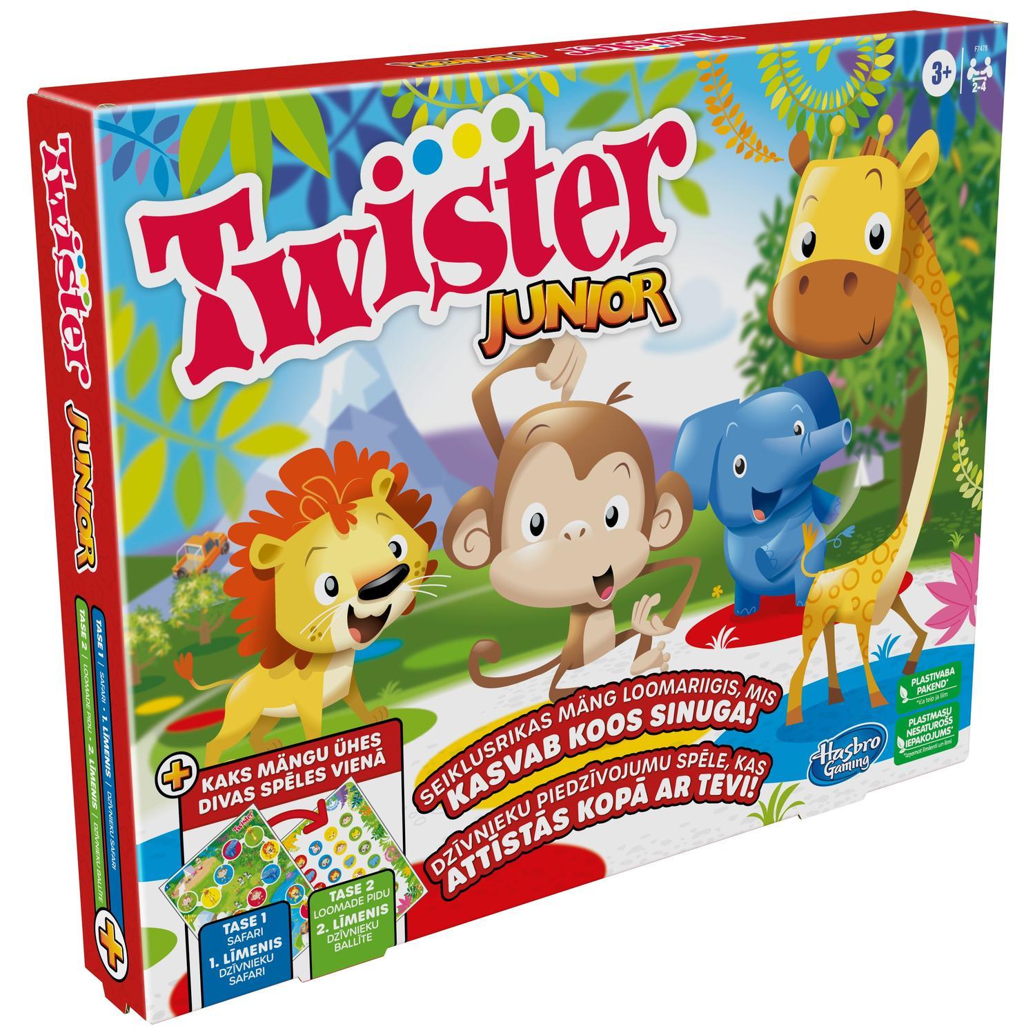 Party Game Twister Junior (på lettiska och estniska)