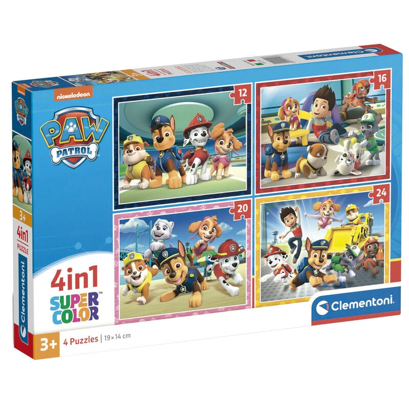 Paw Patrol Pussel Set - 12, 16, 20, 24 bitar