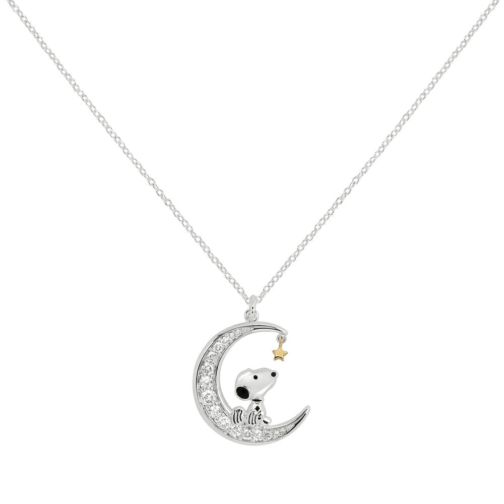 Peanuts Moon Halsband med justerbar kedja och unik design