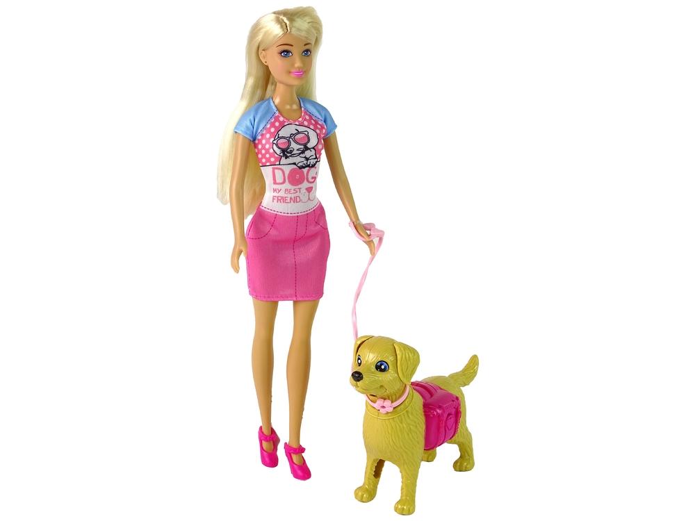 Pet Lover Doll Set: Gå, mata och lek med realistisk hund!