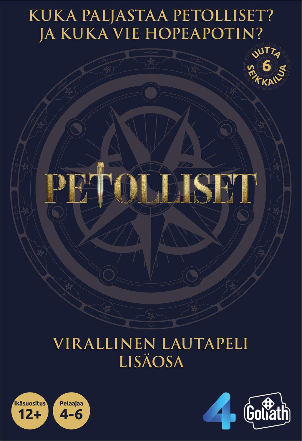 Petolliset Expansionsset: 6 äventyr, 48 röstsedlar