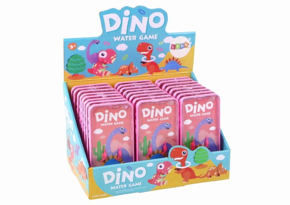 Pink Dinosaur Water Arcade Game Phone Console til børn