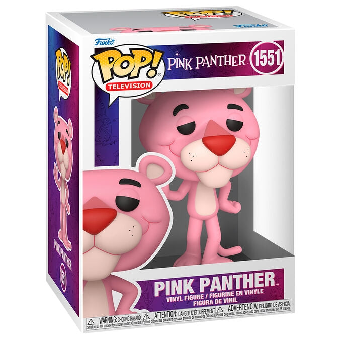 Pink Panther Pop Figur - samlarbar vinylleksak, 4-tums