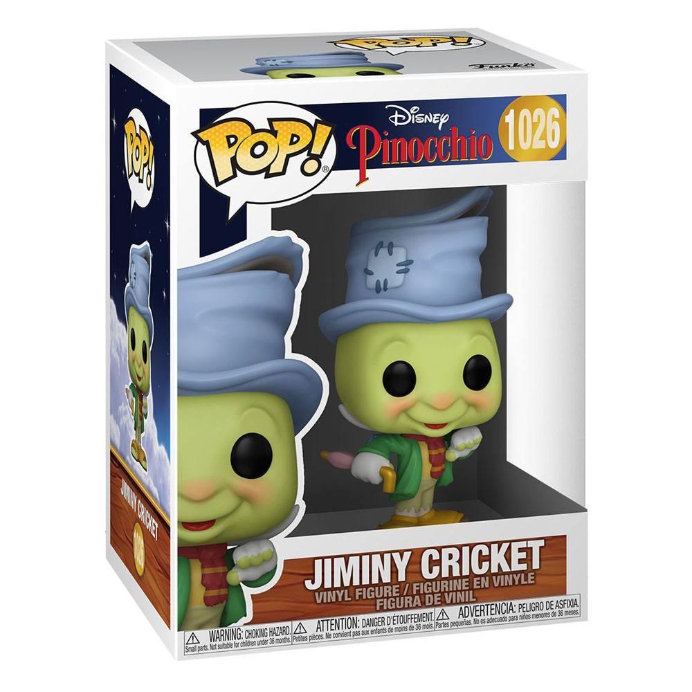 Pinocchio 80 års jubilæum POP! Disney Vinyl Figur Street Jiminy 9 cm