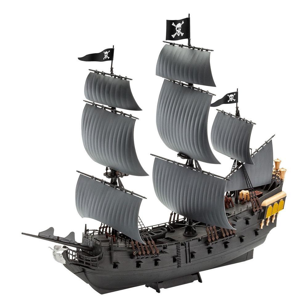 Pirates of the Caribbean Dead Men Tell No Tales Easy-Click Model Kit 1/150 Black Pearl 26 cm