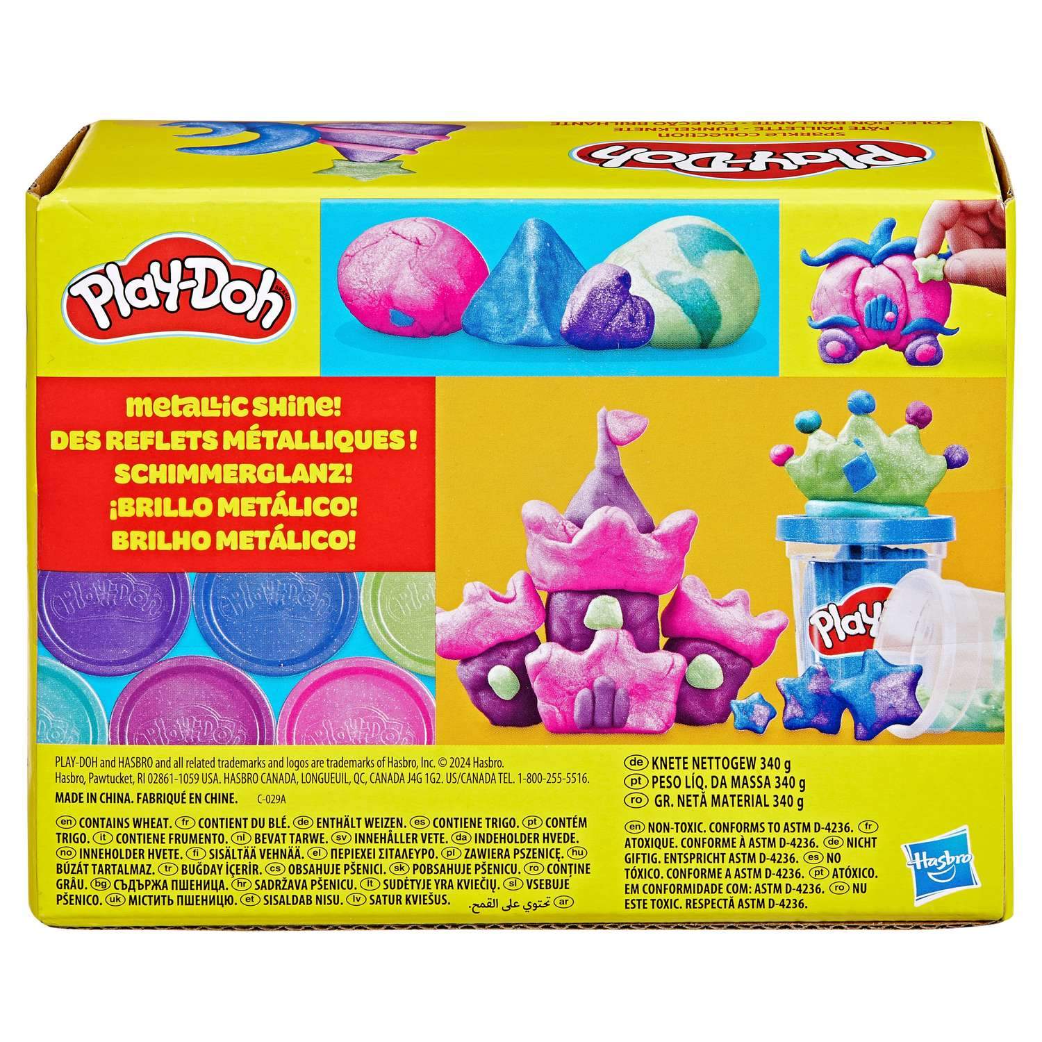 Play-Doh Compound Sparkle Collection 6 stk