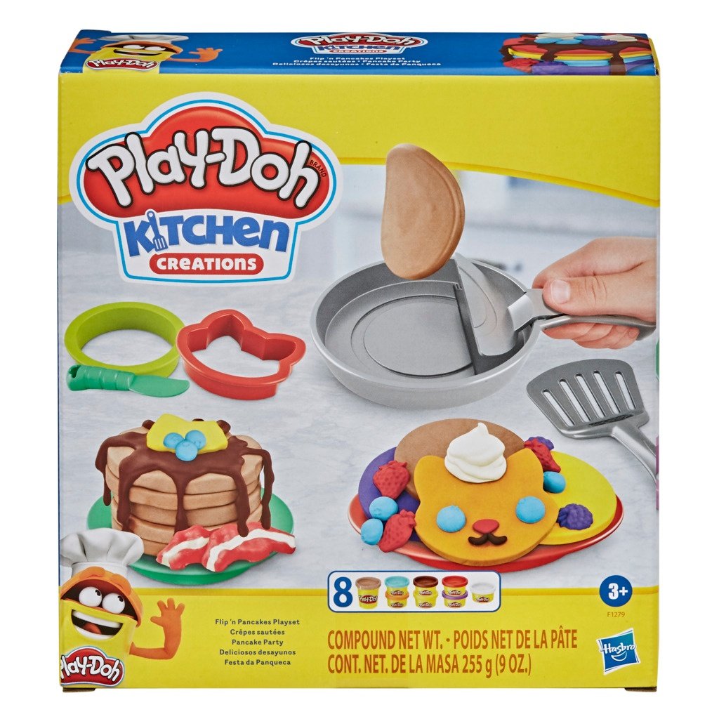 Play-Doh lekset Vänd och pannkakor