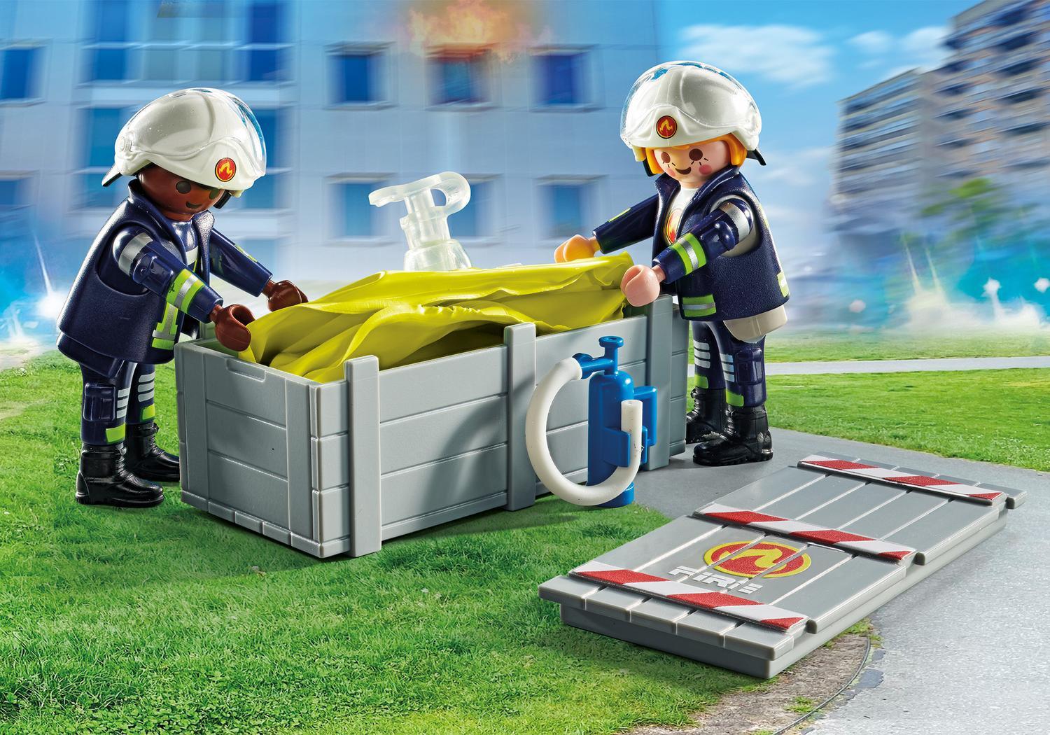 Playmobil Action Heroes Brandman med luftkudde 71465