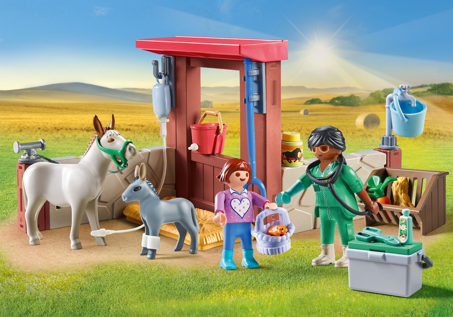 Playmobil Country Farmyard Vet 71471