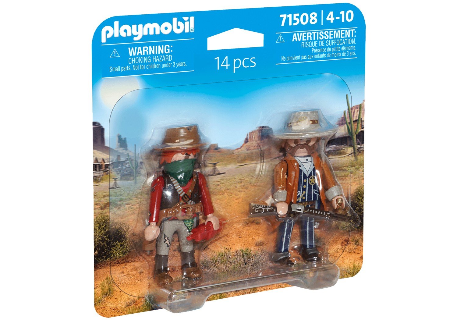 Playmobil Duopacks Bandit And Sheriff 71508