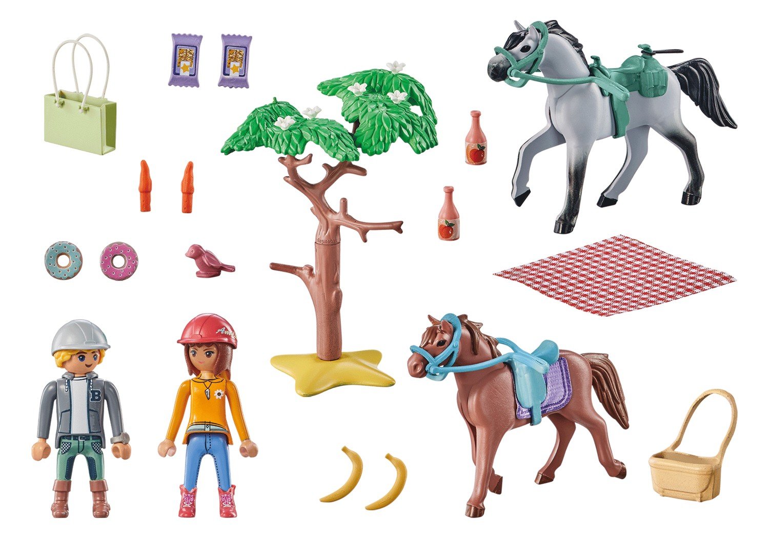 Playmobil Horses Of Waterfall Ridtur till stranden med Amelia och Ben 71470