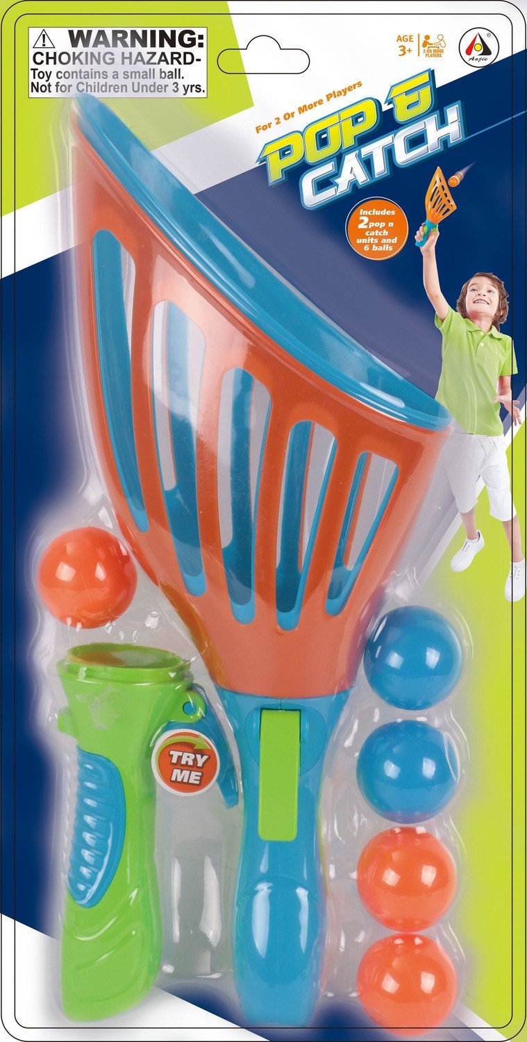 Playset Pop & Catch With Balls