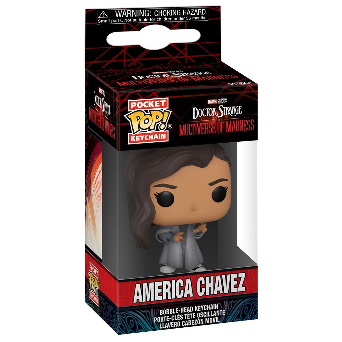 Pocket POP nøglering Marvel Doctor Strange America Chavez