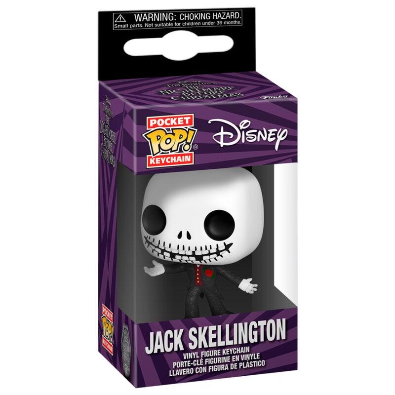 Pocket POP nøglering Mareridt før jul 30 års jubilæum Jack Skellington