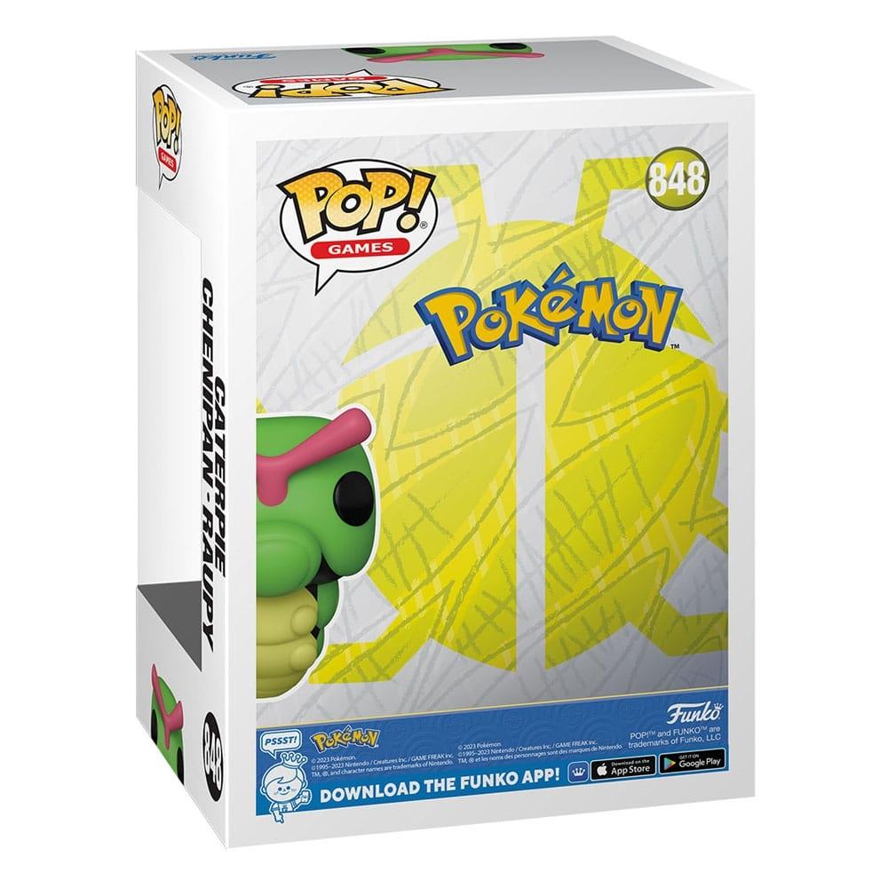 Pokemon POP! Spel Vinyl Figur Caterpie 9 cm