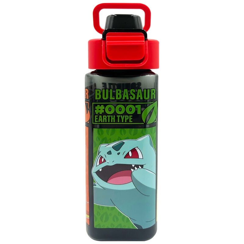 Pokemon Square vattenflaska 500 ml, BPA-fri, hållbar design