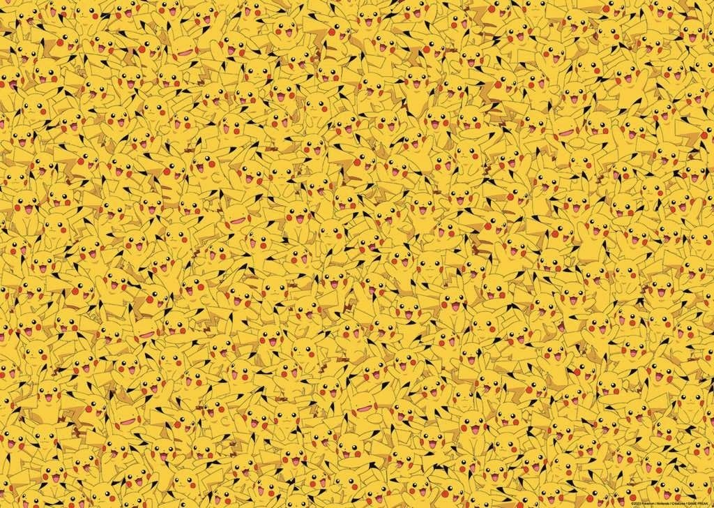 Pokémon Challenge Jigsaw Puzzle Pikachu (1000 brikker)