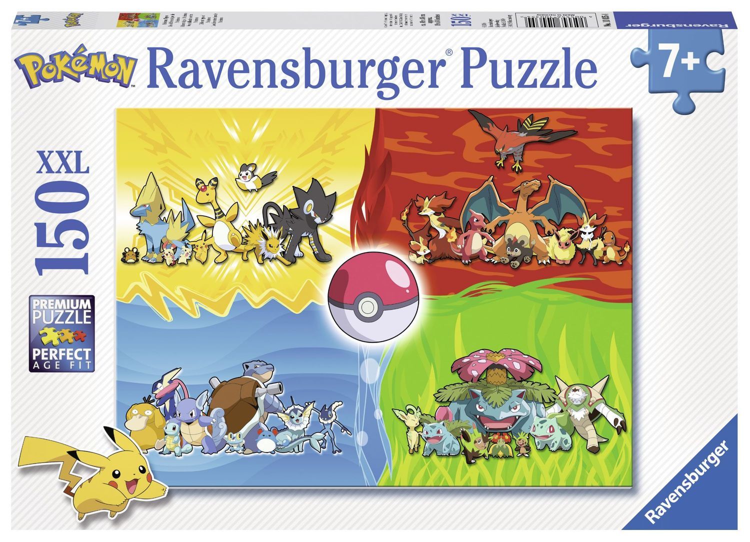 Pokémon Jigsaw Puzzle Pokémon (150 bitar)