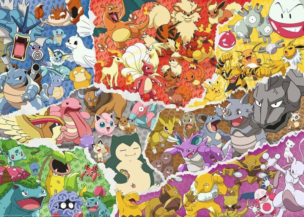 Pokémon Jigsaw Puzzle Pokémon Adventure (1000 bitar)