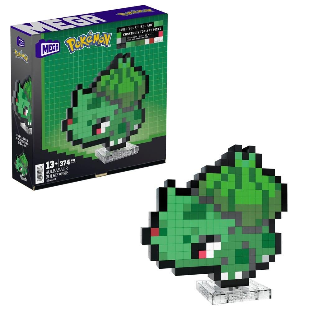 Pokémon MEGA byggesæt Bulbasaur Pixel Art