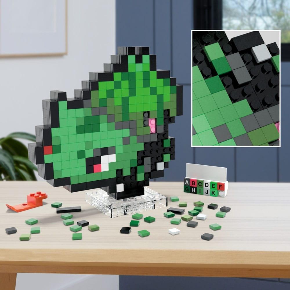 Pokémon MEGA byggesæt Bulbasaur Pixel Art