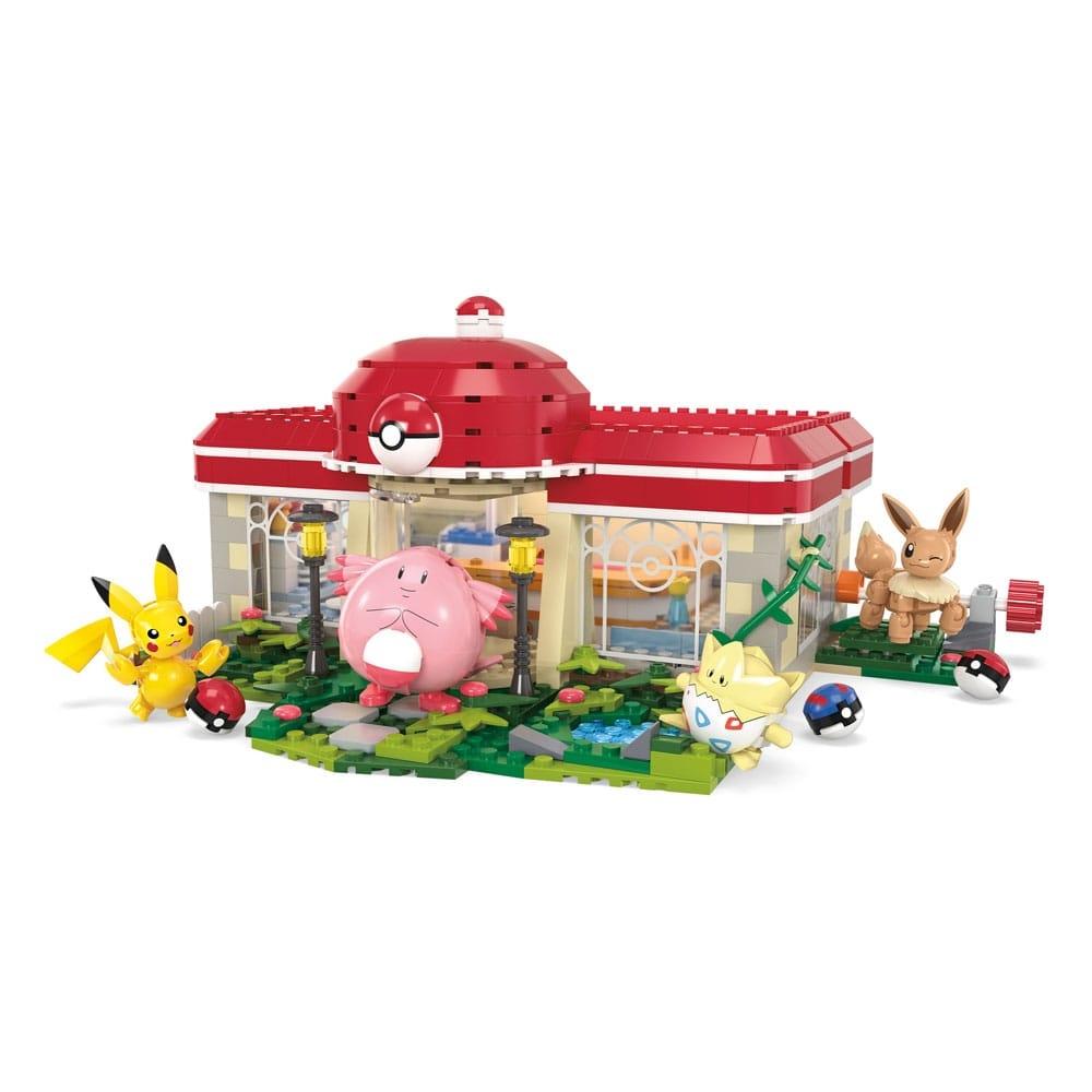 Pokémon Mega Construx byggesæt Forest Pokémon Center