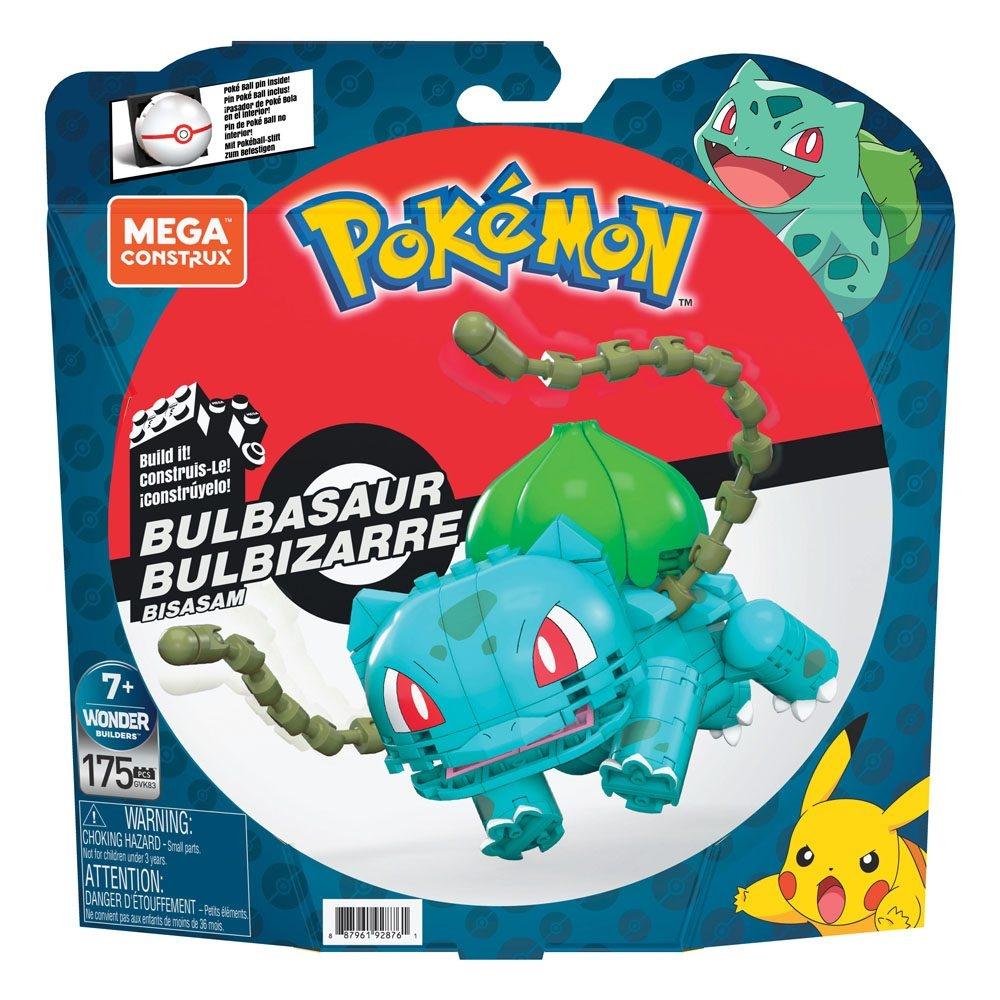 Pokémon Mega Construx Wonder Builders Byggesæt Bulbasaur 10 cm