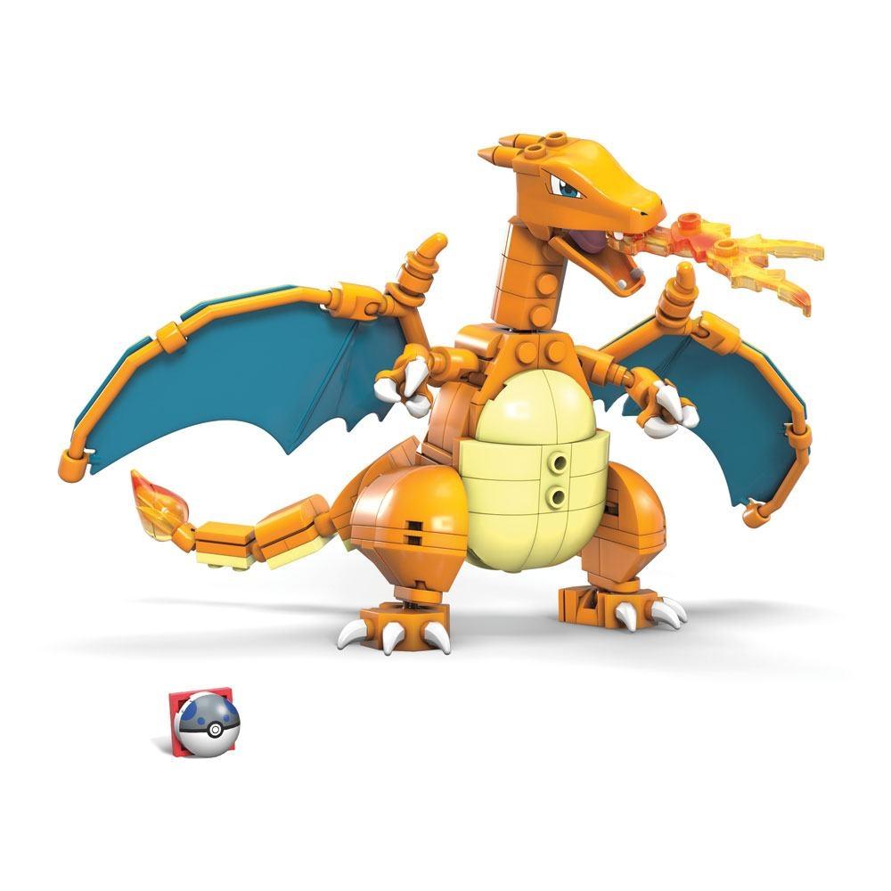 Pokémon Mega Construx Wonder Builders Byggesæt Charizard 10 cm