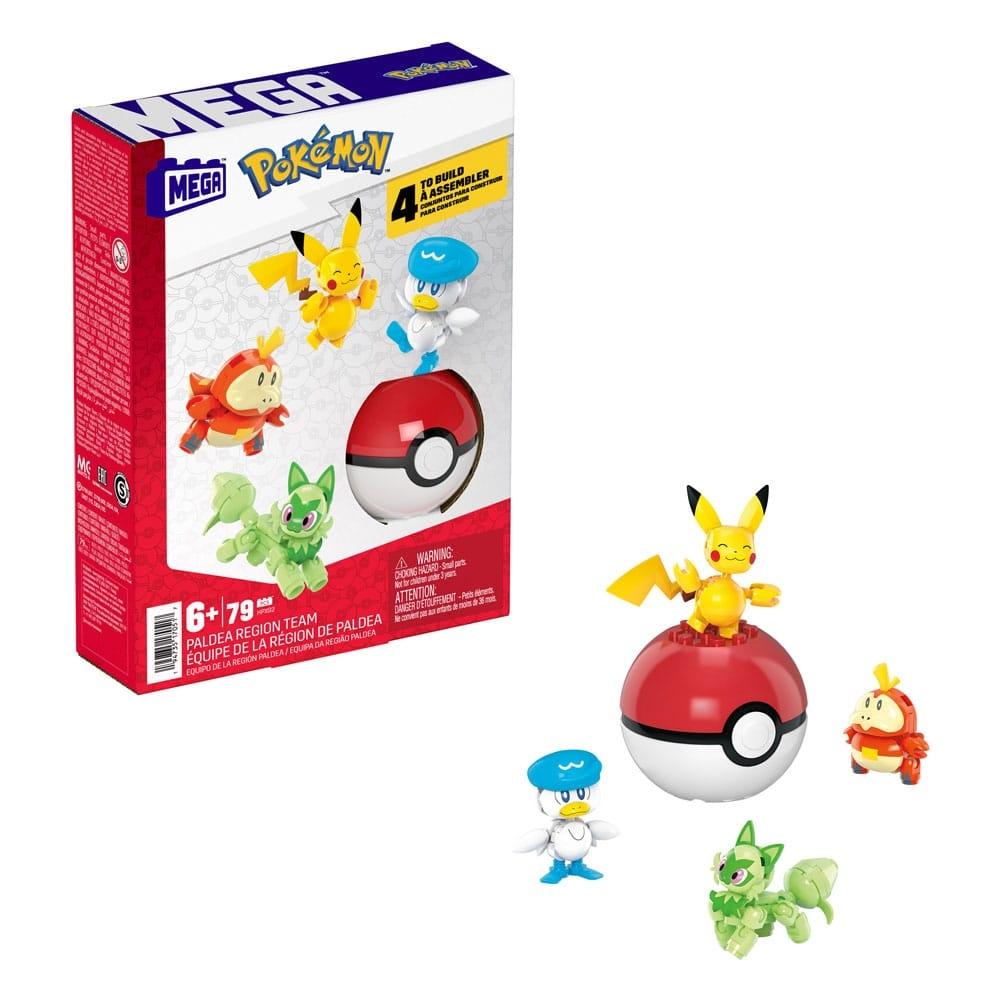 Pokémon Mega Construx byggesæt Paldea Region Team