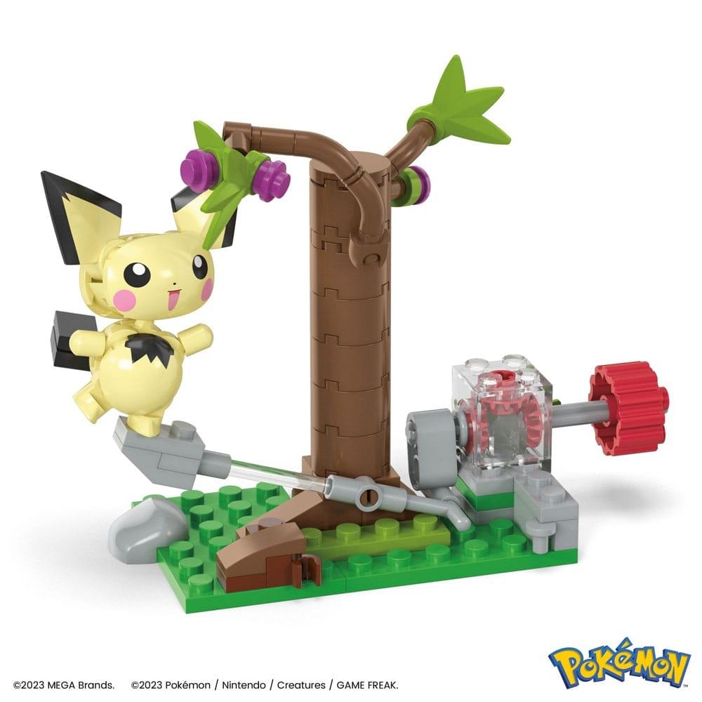 Pokémon Mega Construx byggesæt Pichus skovmad