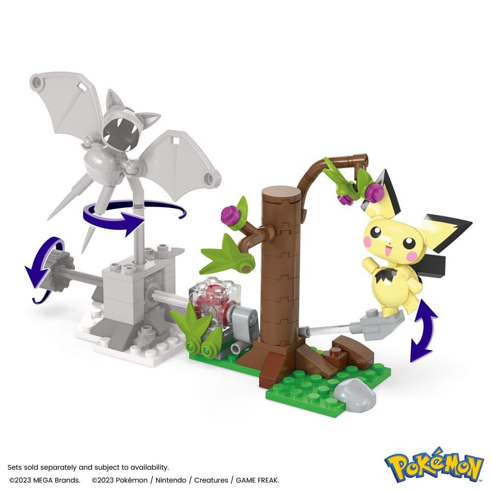 Pokémon Mega Construx konstruktionsset Pichus skogsfoder