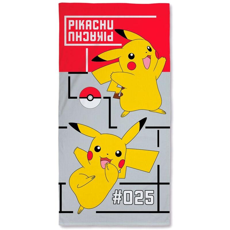 Pokémon Pikachu strandhandduk i bomull