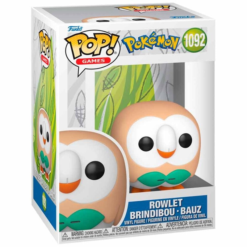 Pokémon Rowlet-figur - Brindibou samlarleksak