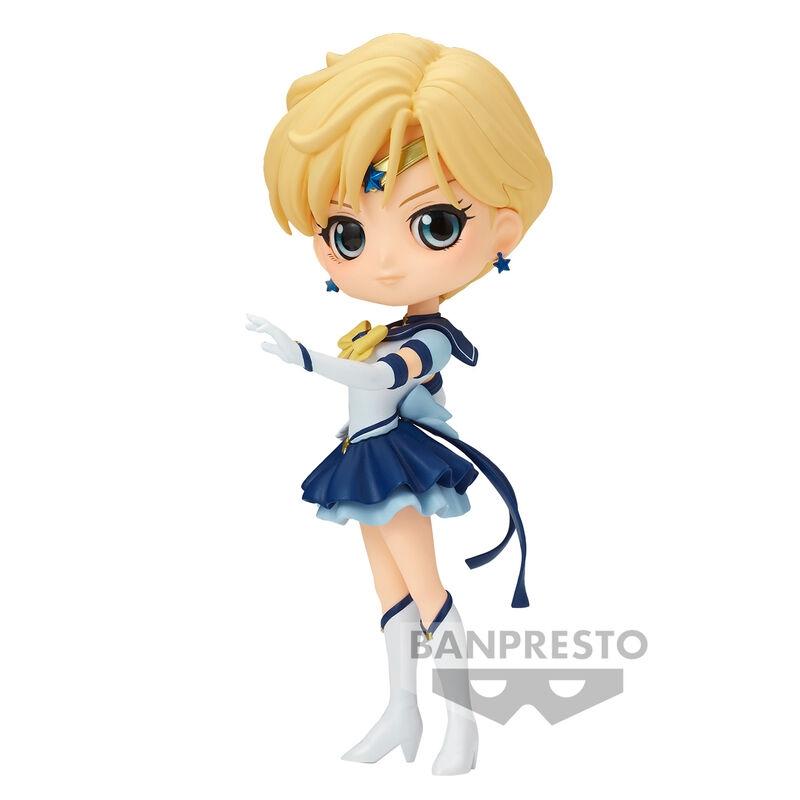 Pretty Guardian Sailor Moon Cosmos the Movie Eternal Sailor Uranus ver.A Q posket figur 14cm