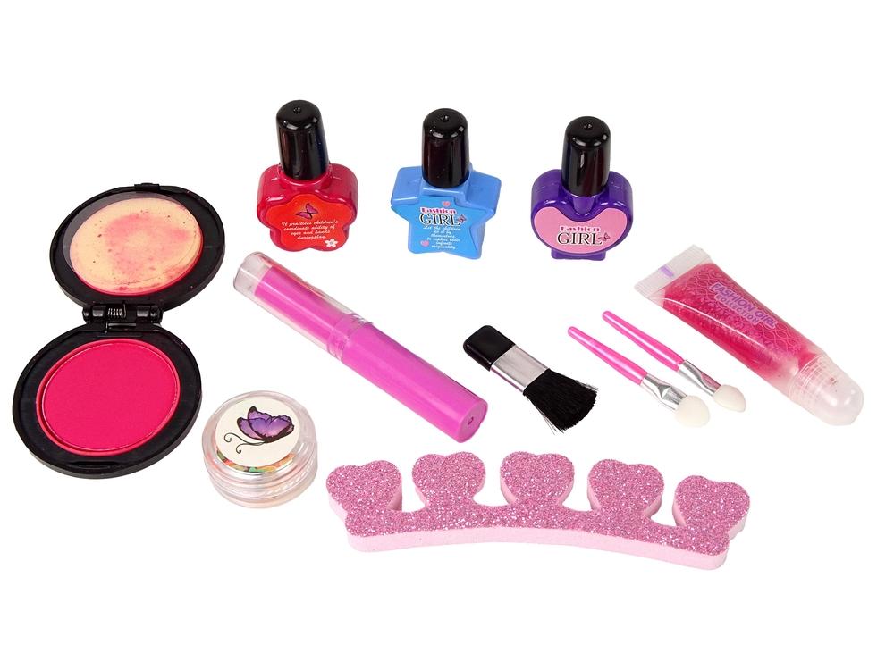 Purple Butterfly Make-Up Set: Säker, rolig, kreativ lek!