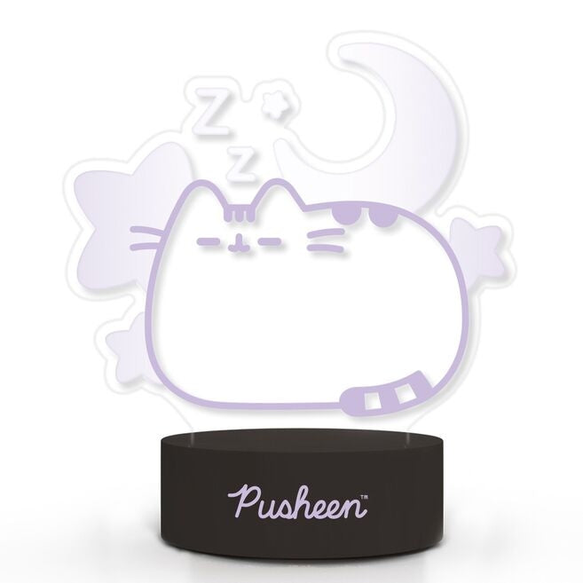 Pusheen Dreams LED-lampa - söt design, mjukt sken, batteridriven