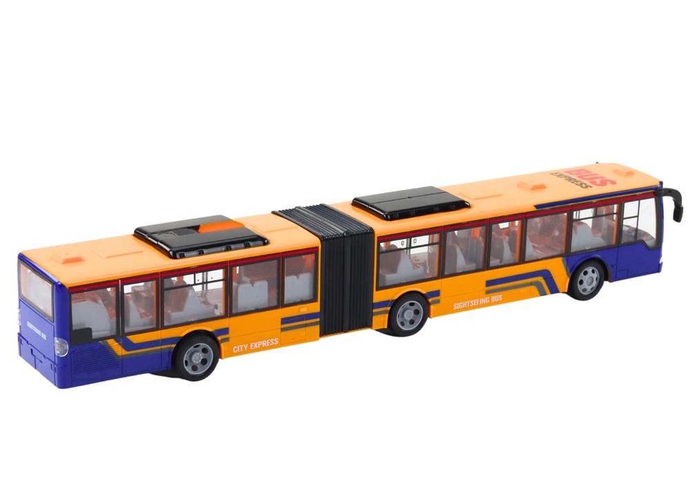 RC bus med lys og genopladeligt batteri