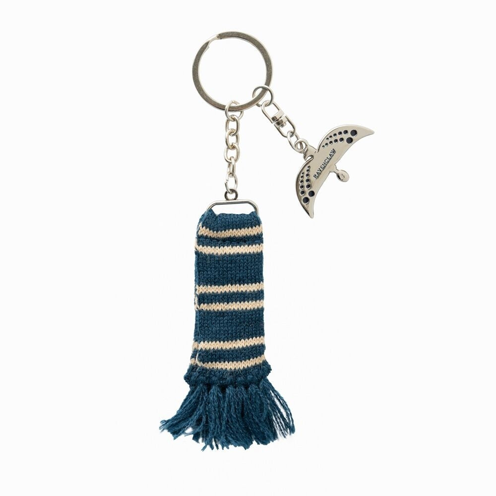 Ravenclaw Scarf Nyckelring för Harry Potter Fans, Samlartillbehör
