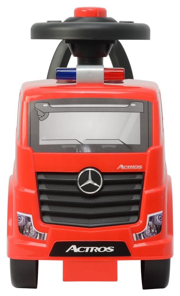 Rød Mercedes Actros Police Ride-On: Bæredygtig småbørnssjov